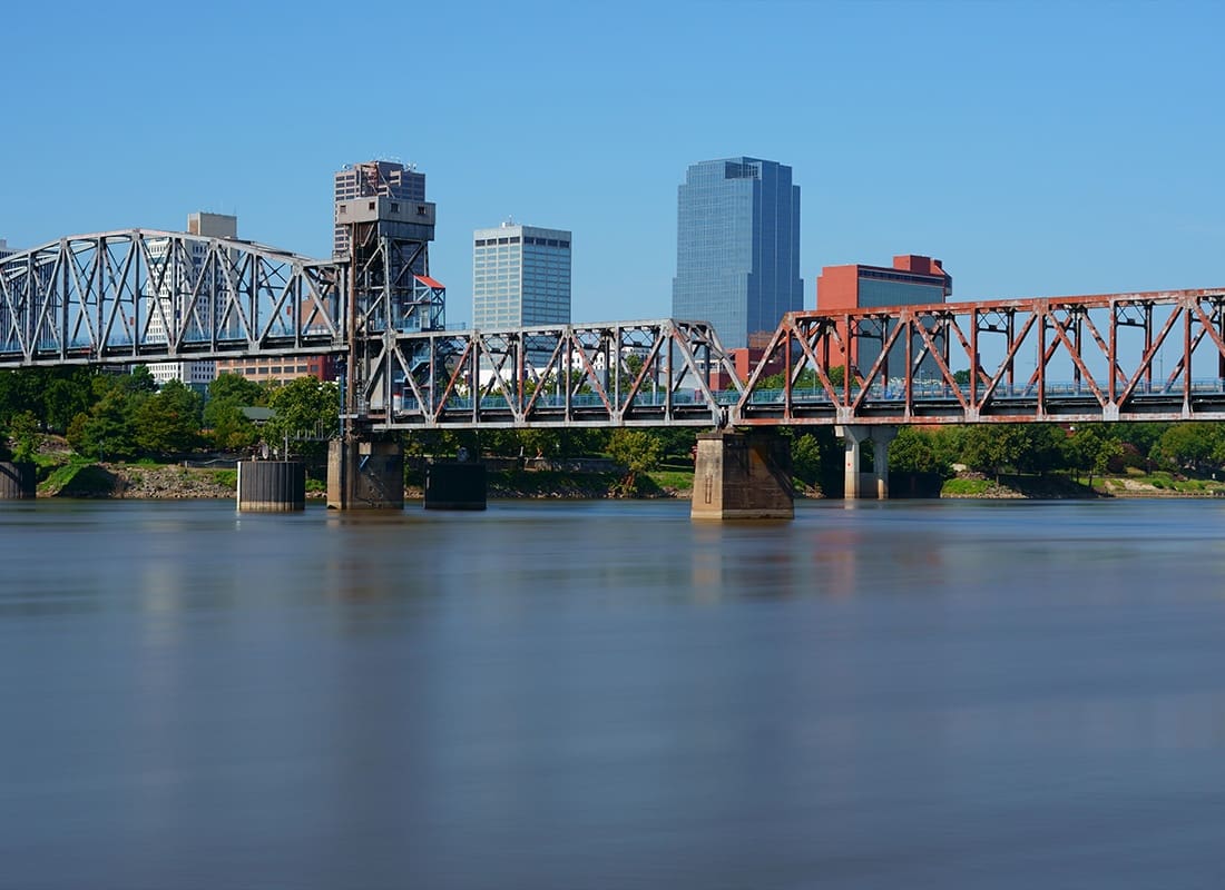 About Our Agency - Skyline Showing the Arkansas River at Daytime in the Summer